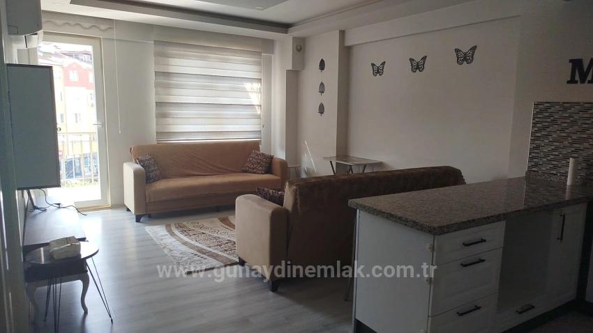 Spacious 1+1 Furnished Apartment For Rent In Ortaca City Center