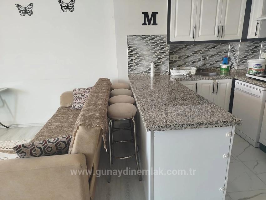 Spacious 1+1 Furnished Apartment For Rent In Ortaca City Center