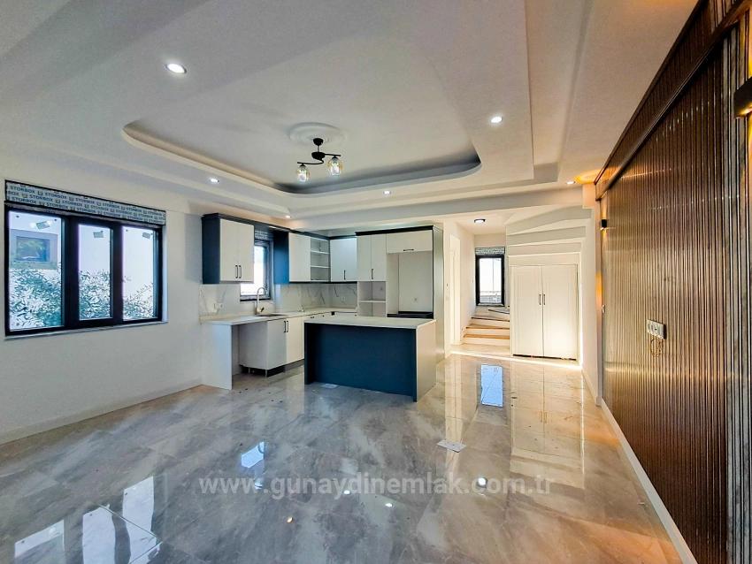 Luxury 3+1 Villa With Covered Parking For Sale In Ortaca Karaburun Neighborhood