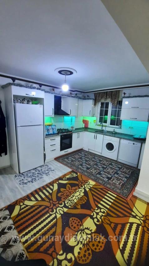 3+1 Apartment With Closed Kitchen For Sale In Ortaca Karaburun Neighborhood