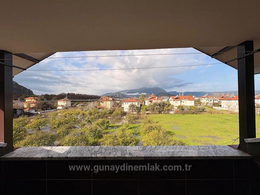 Spacious 3+1 Apartment For Sale In Okçular Neighborhood, Dalyan, Muğla.