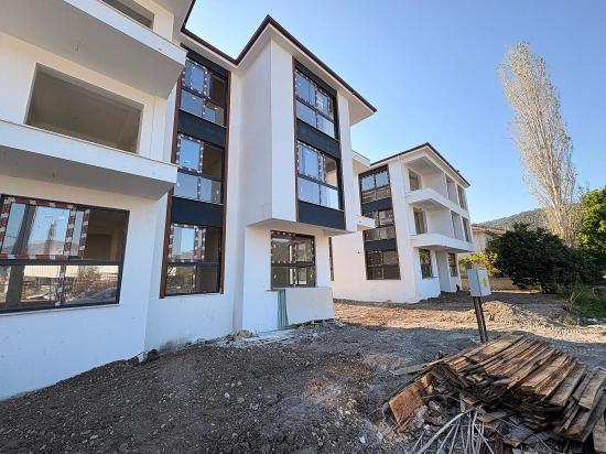 1+1 Brand New Apartment For Sale With Pool In Ortaca Çaylı Neighborhood.