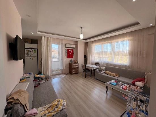 Fully Furnished 1+1 Apartment For Sale In Ortaca Cumhuriyet Neighborhood.