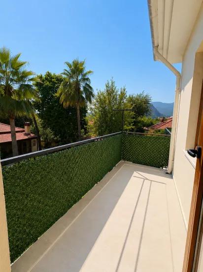 In the Centre of Dalyan, Furnished 3+1 Rental Villa with a Swimming Pool