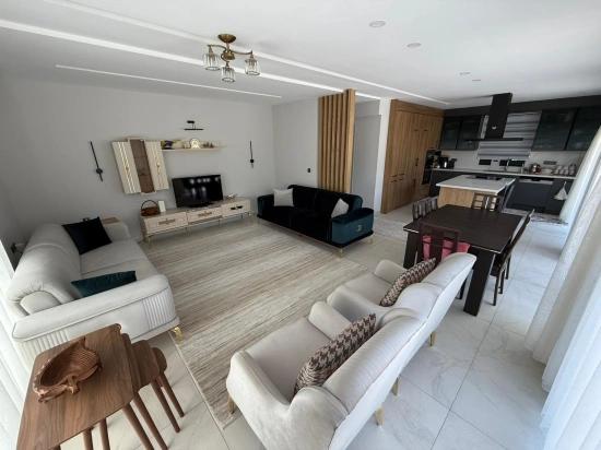 Günaydın Real Estate Offers An Ultra-Luxury Triplex 6+1 Detached Villa With A Private Pool In Çaylı.