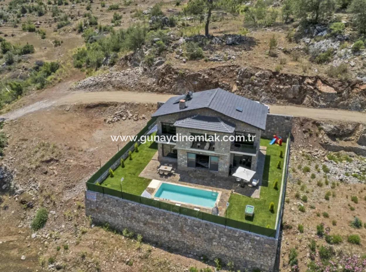2 2 Stone Villa For Sale In Nature In Fethiye