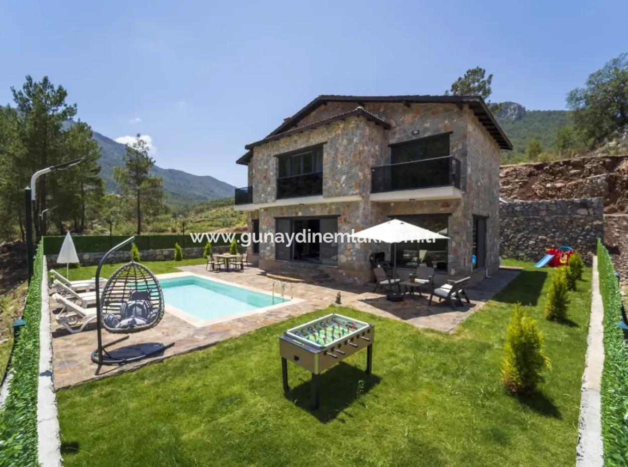 2 2 Stone Villa For Sale In Nature In Fethiye