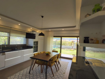 Our Ultra Luxury 4 1 Carefully Made 3 Storey Triplex Villa In Dalaman Karacali Neighborhood Is For Sale.