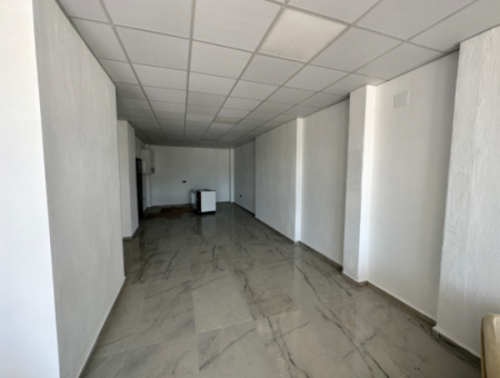 Shop For Rent In A Busy Place Of 80 M2 On The Street In Dalaman, Mugla.