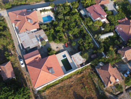 2 Villas For Sale With Pools In 2.850 M2 Land In Ortaca Yeşilyurt.