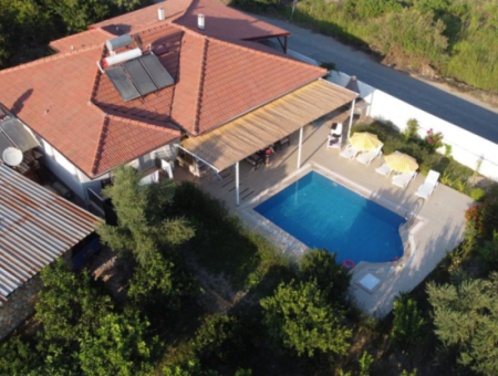 2.850 M2 Land In Ortaca Yeşilyurt Villa Land For Sale With 2 Pools.