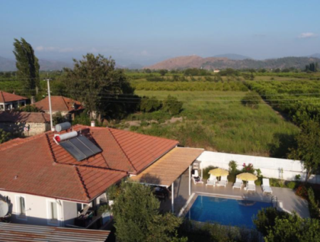 2.850 M2 Land In Ortaca Yeşilyurt Villa Land For Sale With 2 Pools.