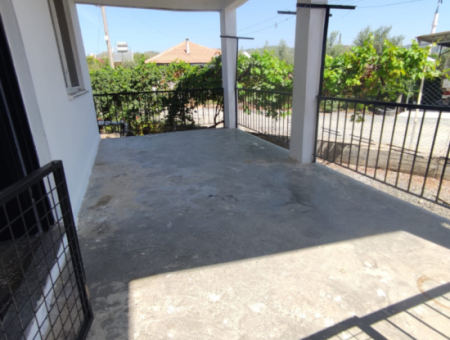 2 In 1 Detached Apartment For Rent In Karaburun With Closed Kitchen.