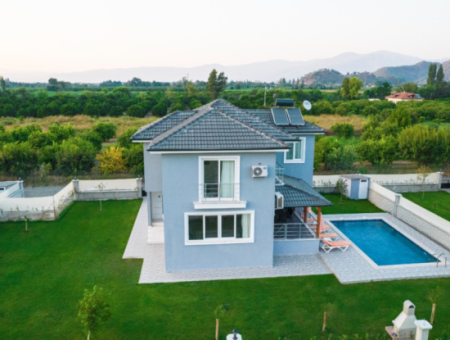 4 1 Furnished Villa For Rent With Pool In Dalyan Okçular