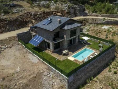 2 2 Stone Villa For Sale In Nature In Fethiye