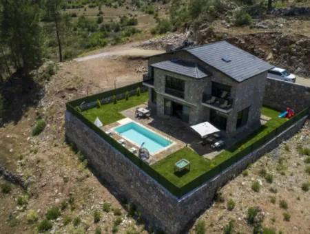2 2 Stone Villa For Sale In Nature In Fethiye