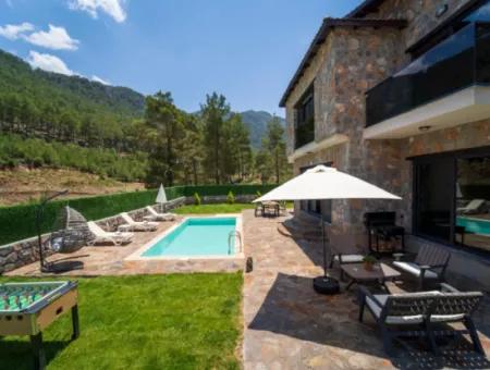2 2 Stone Villa For Sale In Nature In Fethiye