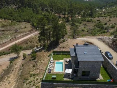 2 2 Stone Villa For Sale In Nature In Fethiye