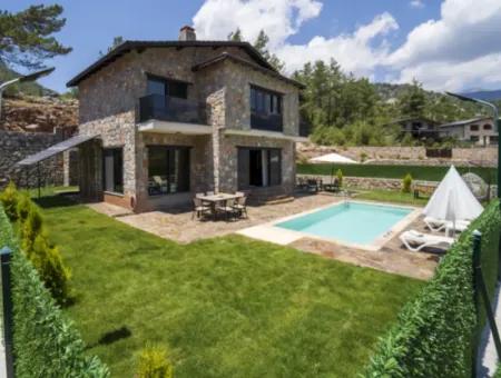 2 2 Stone Villa For Sale In Nature In Fethiye