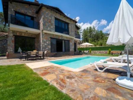 2 2 Stone Villa For Sale In Nature In Fethiye