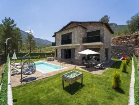 2 2 Stone Villa For Sale In Nature In Fethiye