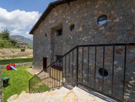 2 2 Stone Villa For Sale In Nature In Fethiye