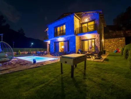 2 2 Stone Villa For Sale In Nature In Fethiye