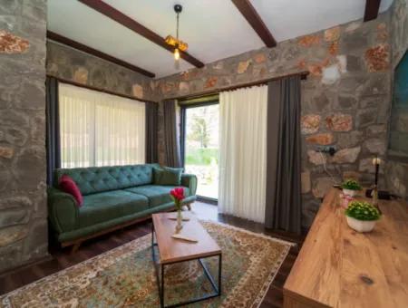 2 2 Stone Villa For Sale In Nature In Fethiye