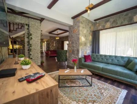 2 2 Stone Villa For Sale In Nature In Fethiye