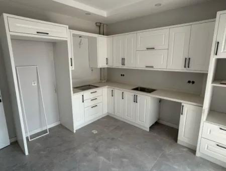 Luxury 2 1 Apartments For Sale In Muğla Ortacada Indoor Kitchen