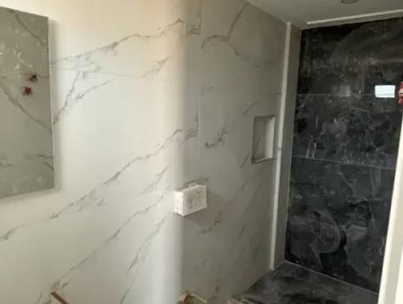 Luxury 2 1 Apartments For Sale In Muğla Ortacada Indoor Kitchen