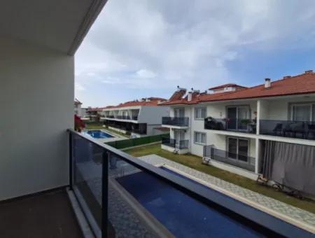 2 1 Apartment For Rent With Swimming Pool In Ortaca Karaburun