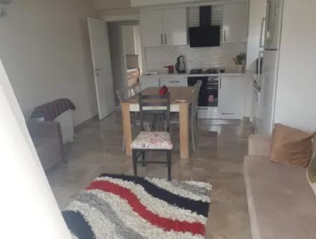 Furnished Apartment With Pool For Rent In Karaburun Neighborhood