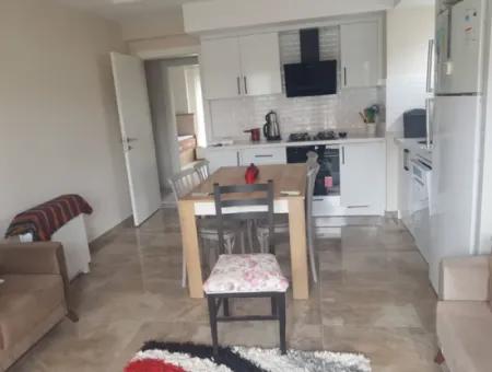 Furnished Apartment With Pool For Rent In Karaburun Neighborhood