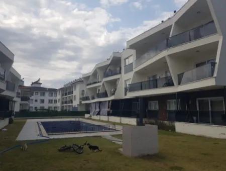Furnished Apartment With Pool For Rent In Karaburun Neighborhood