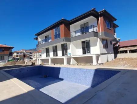 2 1 Spacious Apartment For Sale With Swimming Pool In Ortacada