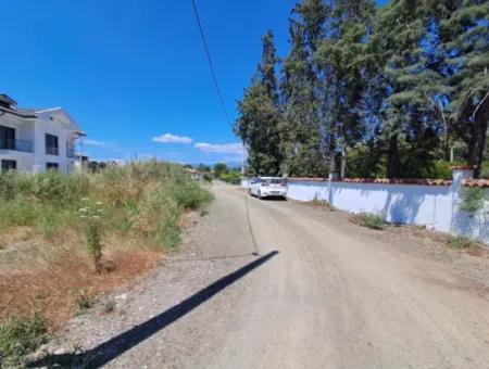 500 M2 Zoned Land For Sale In Dalyan Arıkbaşı