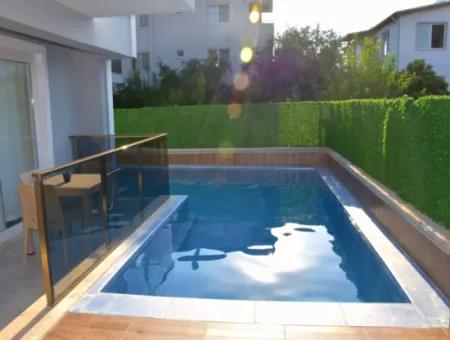 4 1 Furnished Villa For Sale With Detached Pool In Ortaca Karaburun.