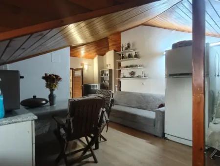 1 1 Furnished Apartment For Rent In Dalaklı Neighborhood