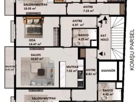 2 1 Luxury Project In Ortaca Cumhuriyet Street