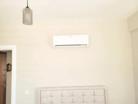 Ege Holiday Site Luxury Furnished 2 1 Flat For Rent With Pool