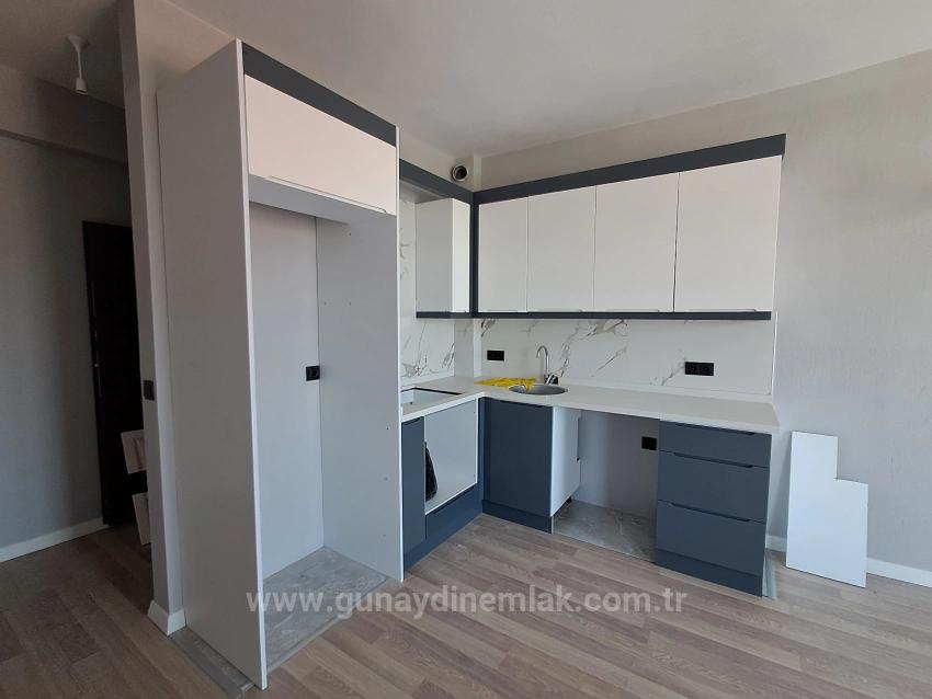 Продается Квартира 1+1 В Ортадже Карабурун, В Комплексе С Бассейном