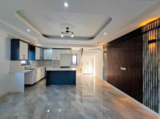 Роскошная Вилла 3+1 С Крытой Парковкой Продается В Районе Карабурун, Ортача.