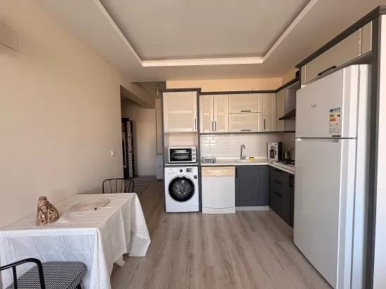 Dalaman Altıntas’da Eşyalı 1+1 Kiralık Daire, Servis Düzergahı