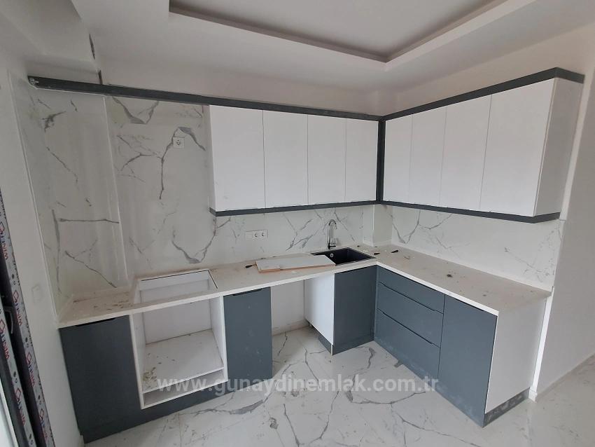 Ortaca Karaburunda Kapalı Mutfak Sıfır 2+1 Satılık Daire