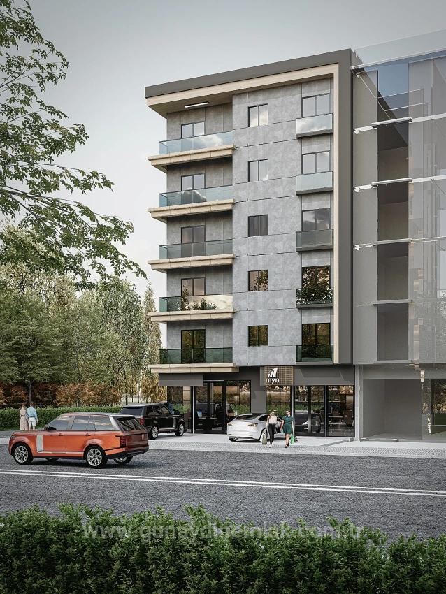Ortaca Cumhuriyet Caddesinde 2+1 Satılık Projeden Lüks Daireler