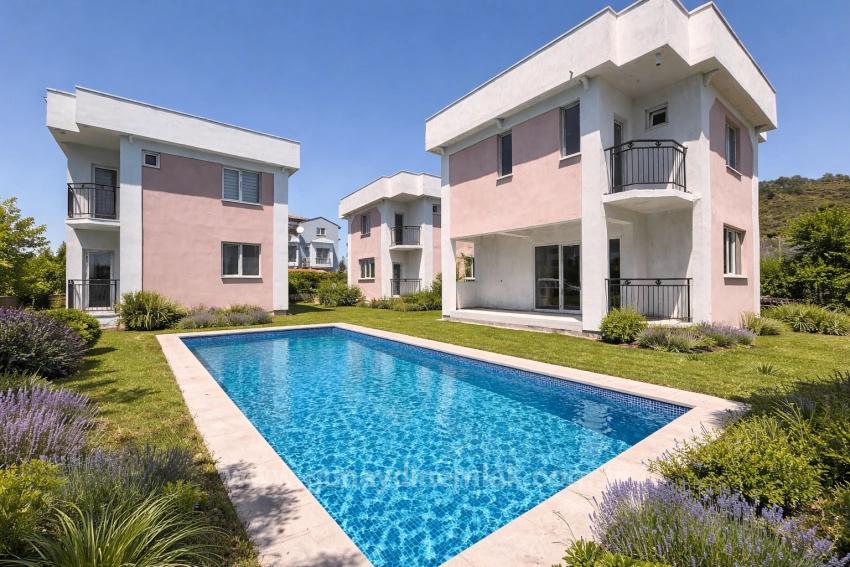 Dalaman Altıntas Mah. 3+1 Ortak Havuzlu Tam Müstakil Satılık Villa