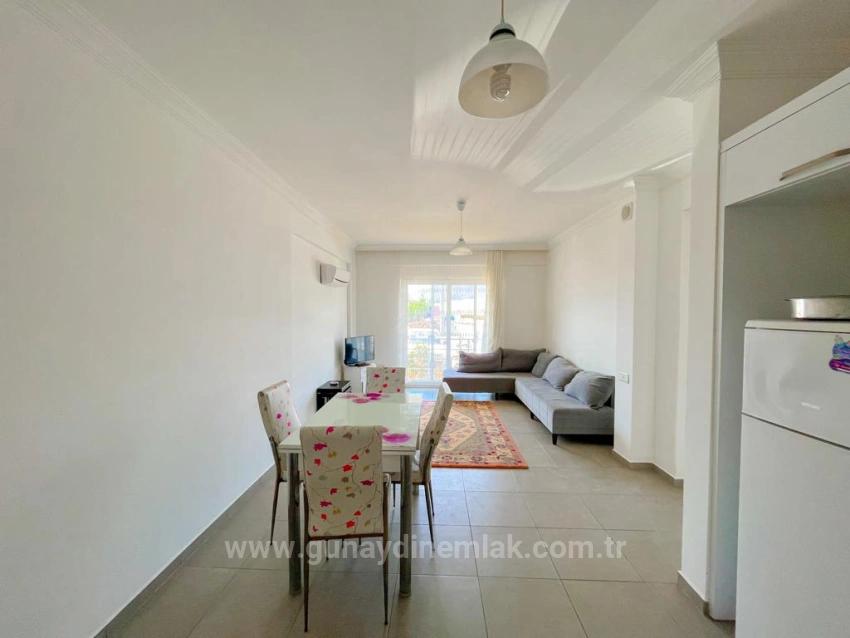 Ortaca Karaburunda Eşyalı 2+1 Geniş Satılık Daire