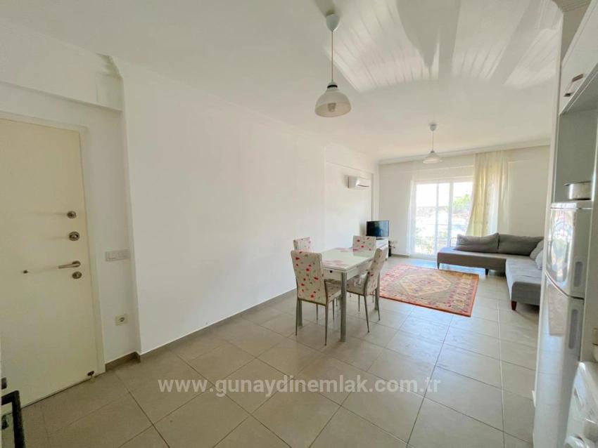 Ortaca Karaburunda Eşyalı 2+1 Geniş Satılık Daire