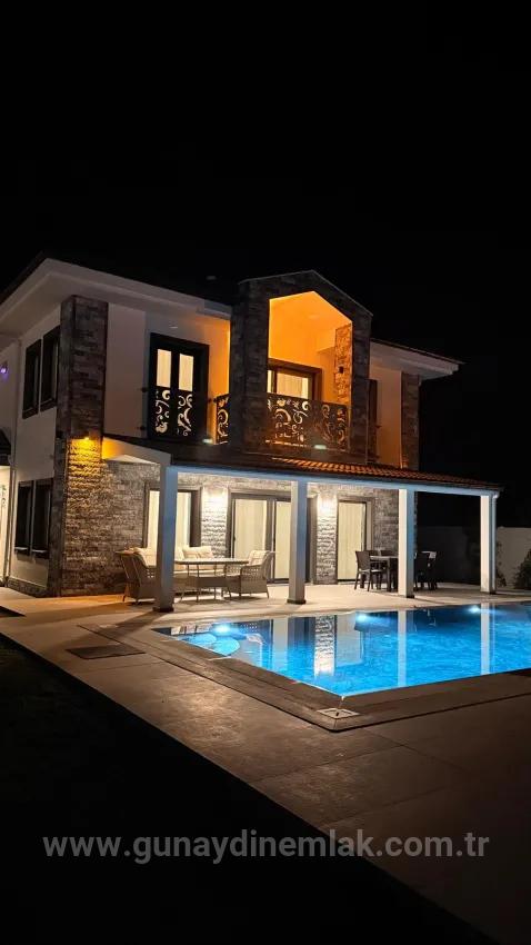 Dalyan Gülpınar Mah. 4+1 Tam Müstakil Satılık Havuzlu Villa